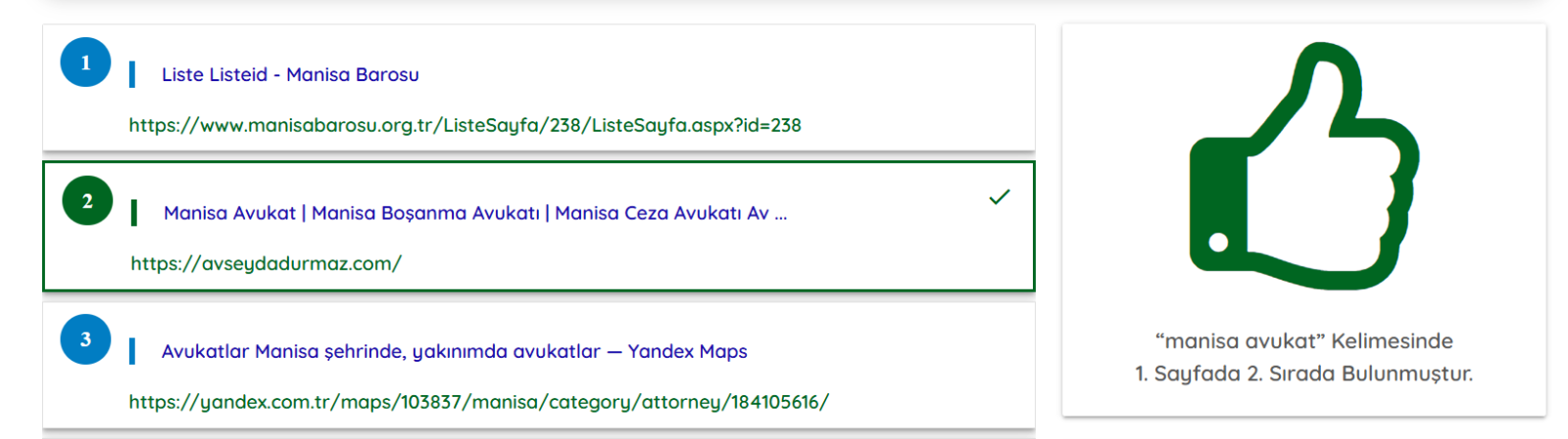 Avukat Şeyda Durmaz Web Projesi galeri