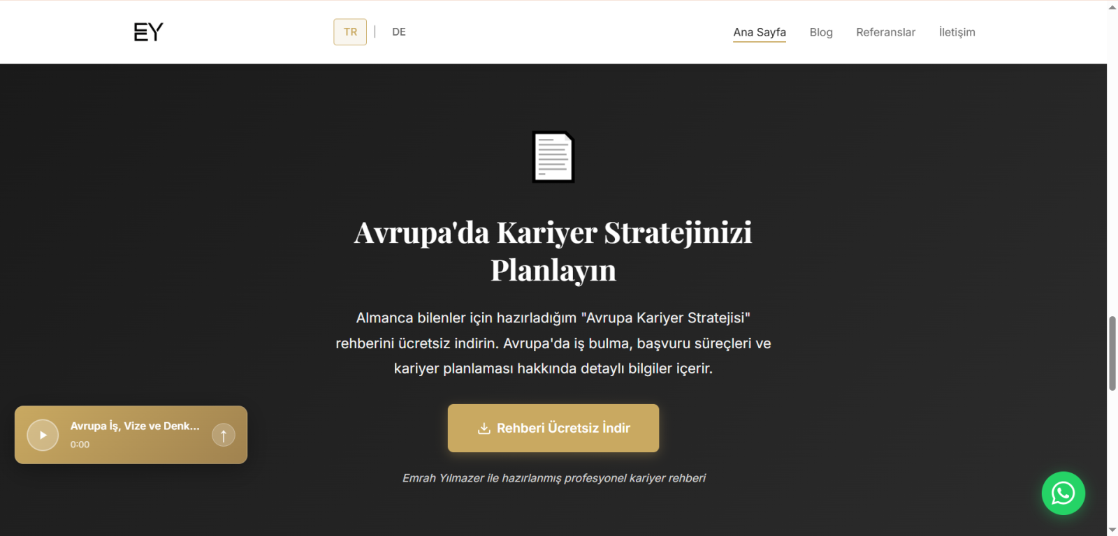 Kariyer Danışmanı Web Sitesi, kariyer danışmanı sitesi